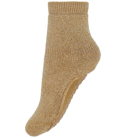 MP Socks - Celina - Glitter - Non-Slip - Golden Tan
