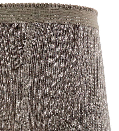MP Tights - Viscose/Bamboo - Glitter - Brown Sienna