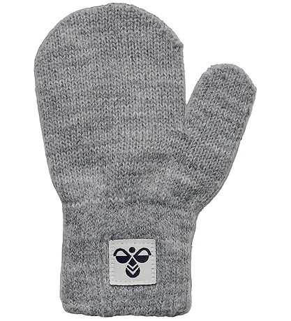 Hummel Mittens - 2-Pack - Knitted - HmlMini - Grey Melange