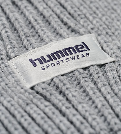 Bonnet Hummel - Tricoté - Rib - HmlJr - Gris Chiné