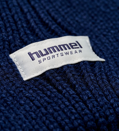 Hummel Beanie - Rib - Knitted - HmlJr - Dress Blues