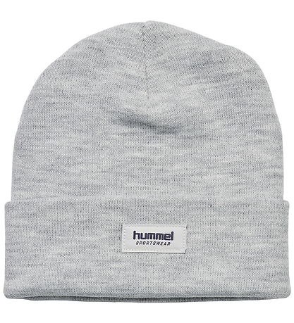 Hummel Beanie - Knitted - HmlJr - Light Grey Melange