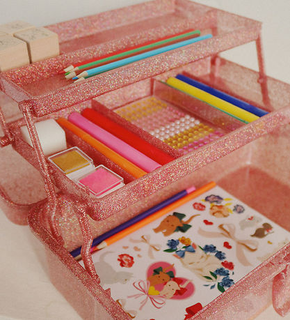 King's Craft Kreakasse - Glitter Rose