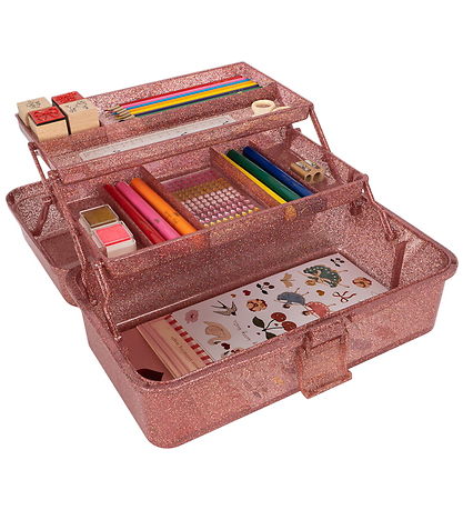King's Craft Kreakasse - Glitter Rose