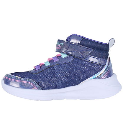 Skechers Boots w. Light - Unicorn Chaser - Navy/Multi