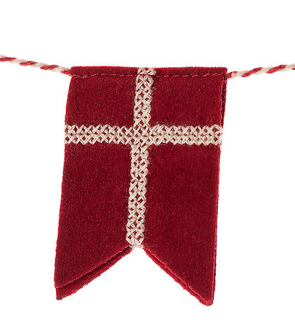 Maileg Flag garland - Dannebrog - 1.70 w.