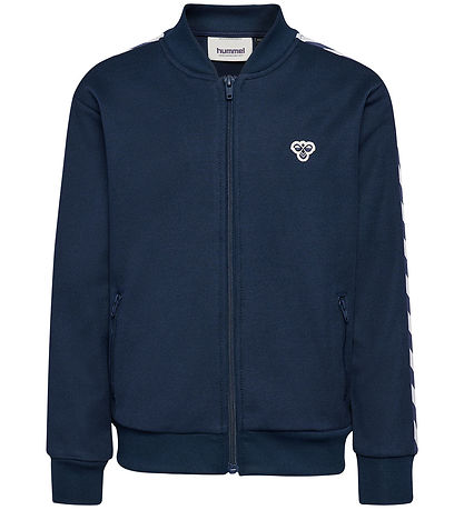 Hummel Cardigan - HmlJR - Dress Blues w. Logo