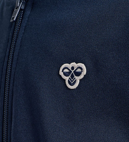 Hummel Cardigan - HmlJR - Dress Blues w. Logo