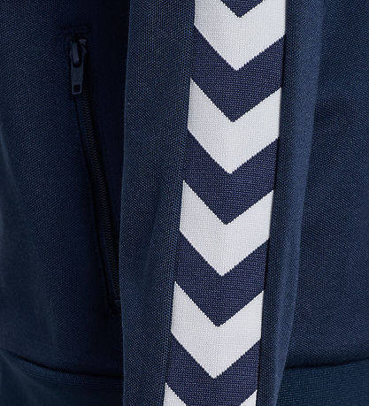 Hummel Cardigan - HmlJR - Dress Blues w. Logo