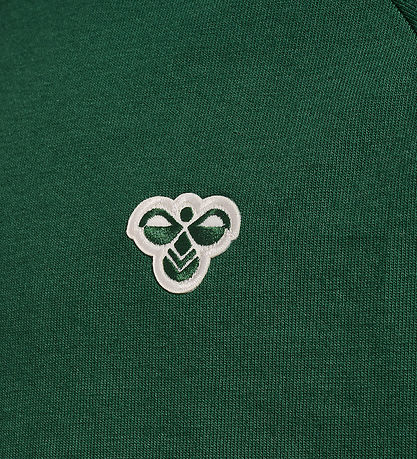Hummel T-shirt - hmlJR Archive - Dark Green w. Logo