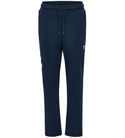 Hummel Track Pants - hmlJR Archive - Dress Blues w. Logo