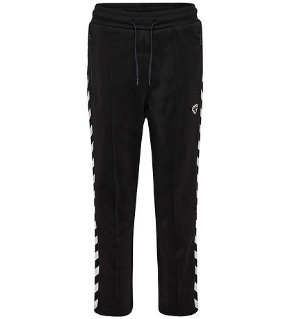 Hummel Track Pants - hmlJR Archive - Black w. Logo