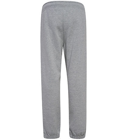 Hummel Joggingbroek - HmlJR - Grijs Gevlekt m. Logo