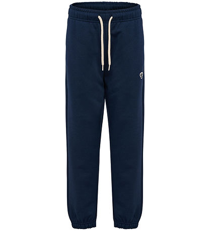 Hummel Sweatpants - HmlJR - Dress Blues w. Logo