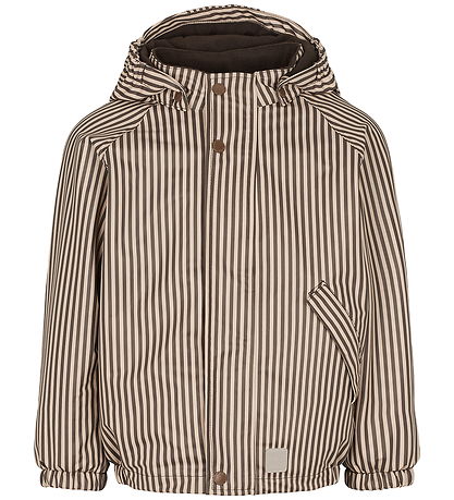 MarMar Regntøy M Fleece - PU - OBO - Brown Stripe