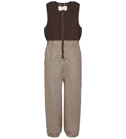 MarMar Regntøy M Fleece - PU - OBO - Brown Stripe