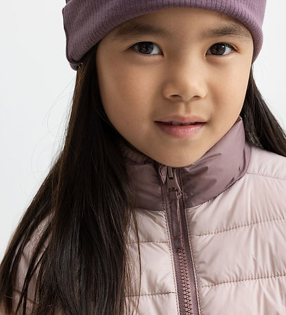 MarMar Daunenjacke - Schulden - Plum Shadow Block