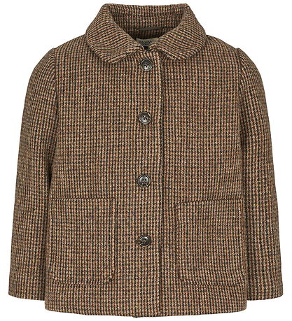 MarMar Jacket - Wool - Oval - Earthy Check