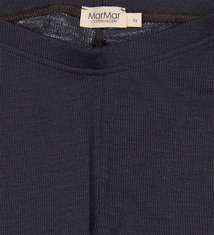 MarMar Leggings - Rib - Ull - Nótt