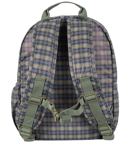Konges Sløjd Backpack - PU - Rainy - Midi - Laurel Blue Check