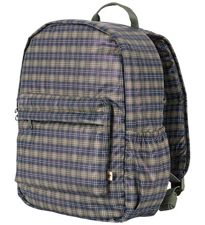 Konges Sløjd Backpack - PU - Rainy - Midi - Laurel Blue Check
