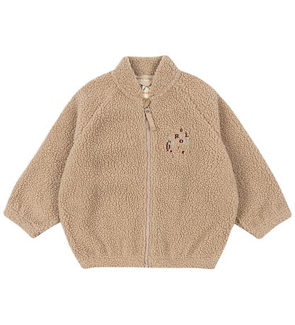 Konges Sløjd Fleece Jacket - Jazz Teddy - Oxford Tan