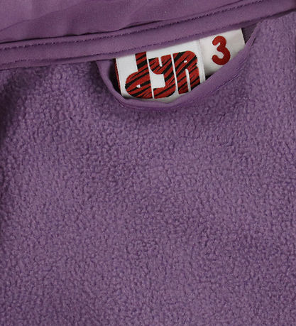 DYR-Cph Softshell-takki - Villieläimet - Lavender M. Perhonen