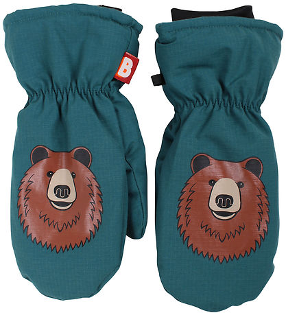 DYR-Cph Mittens - Dyrpaw - Slate Brown Bear
