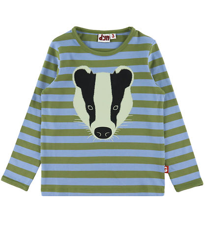 Blouse DYR-Cph - Dyrroar - Blue Grey/Olive Blaireau
