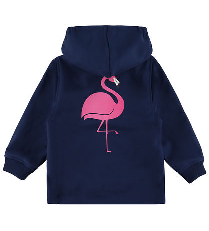 DYR-Cph Softshelljacke - Wilde Tiere - Navy Flamingo