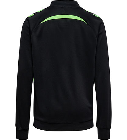 Hummel Cardigan - hmlLead 2.0 Track - Schwarz/Green Gecko
