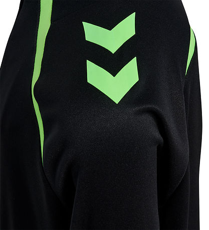 Hummel Cardigan - hmlLead 2.0 Track - Schwarz/Green Gecko