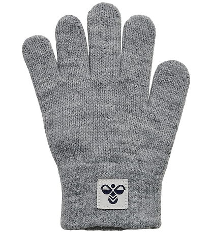 Hummel Gloves - 2-Pack - Knitted - HmlJr - Grey Melange