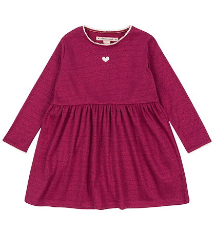 Konges Sløjd Kleid - Roli - Sangria m. Glitzer