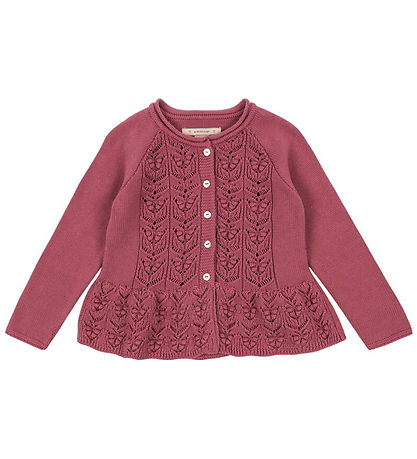 Konges Sløjd Cardigan - Prjónað - Leigubíll - Skreyting Rose