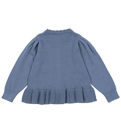 Konges Sløjd Cardigan - Prjónað - Soleil - Country Blue