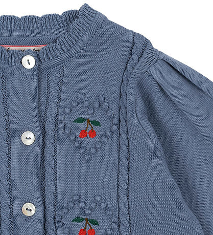 Konges Sløjd Cardigan - Prjónað - Soleil - Country Blue