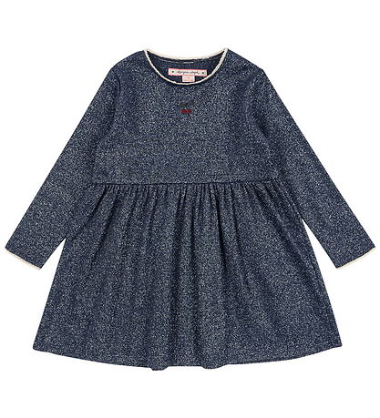 Konges Sløjd Kleid - Roli - Mood Indigo m. Glitzer