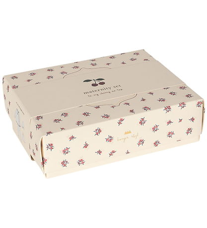Konges Sløjd Set - Rib - Nia - Cherry w. Pointelle