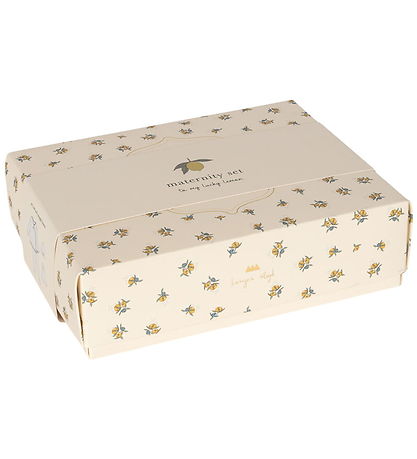 Konges Sløjd Set - Rib - Nia - Lemon w. Pointelle
