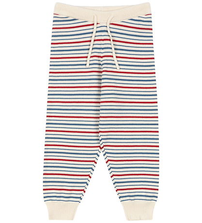 Konges Sløjd Buxur - Manis - Prjónað - Forn Stripe