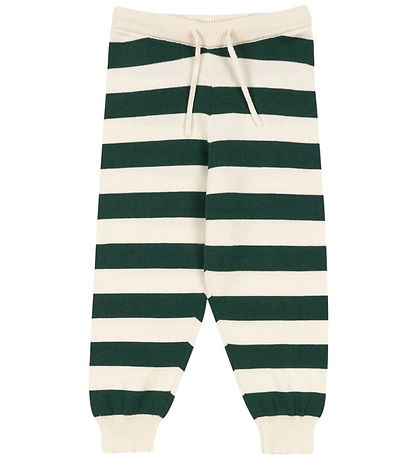 Konges Sløjd Trousers - Manis - Knitted - Pine Grove Stripe