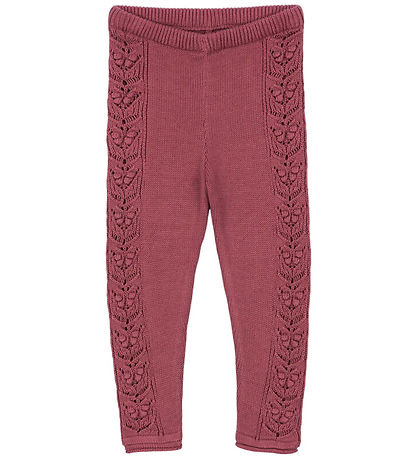 Konges Sløjd Byxor - Stickad - Cabby - Deco Rose