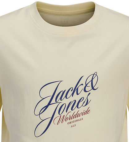 Jack & Jones T-shirt - JorInwood - Antique White/JNR