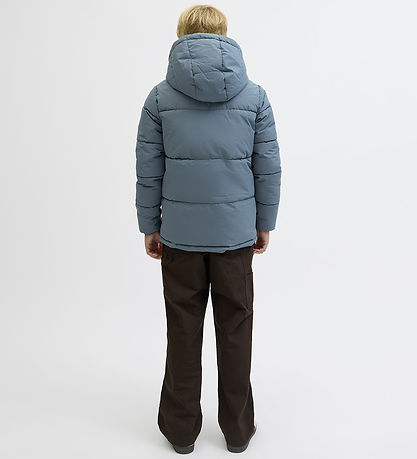 Jack & Jones Puffer Jacket - JcoSpeed ​​- Stormy Weather/Tone IN
