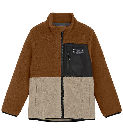 Color Kids Fleece Jacket - Nuthatch