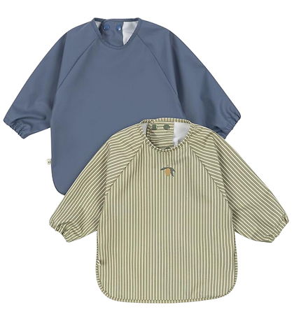 Konges Sløjd Aprons - PU - 2-Pack - Tea Stripe/Flint Stone
