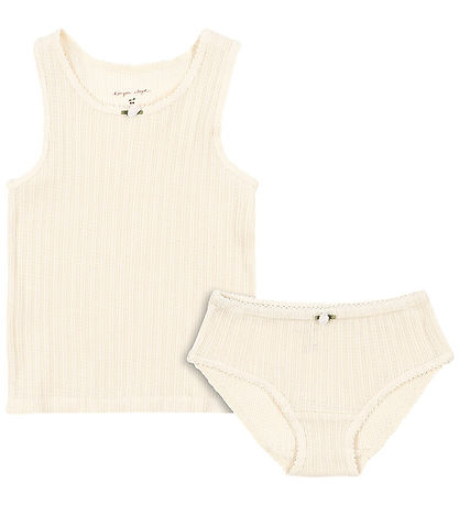 Konges Sløjd Nærföt - Rib - Papinn - Antique White