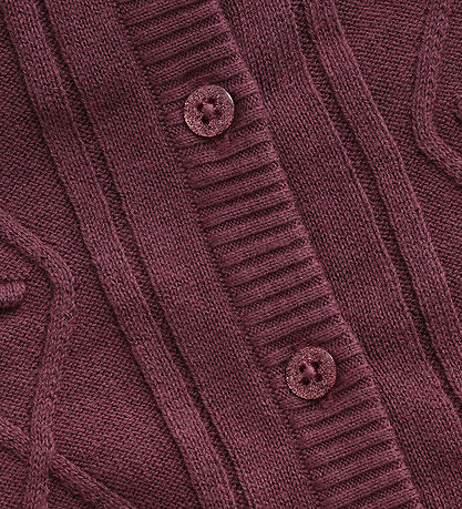 Minymo Cardigan - Knitted - Rose Brown