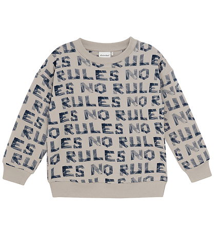 Minymo Sweatshirts - AOP - Oxford Tan